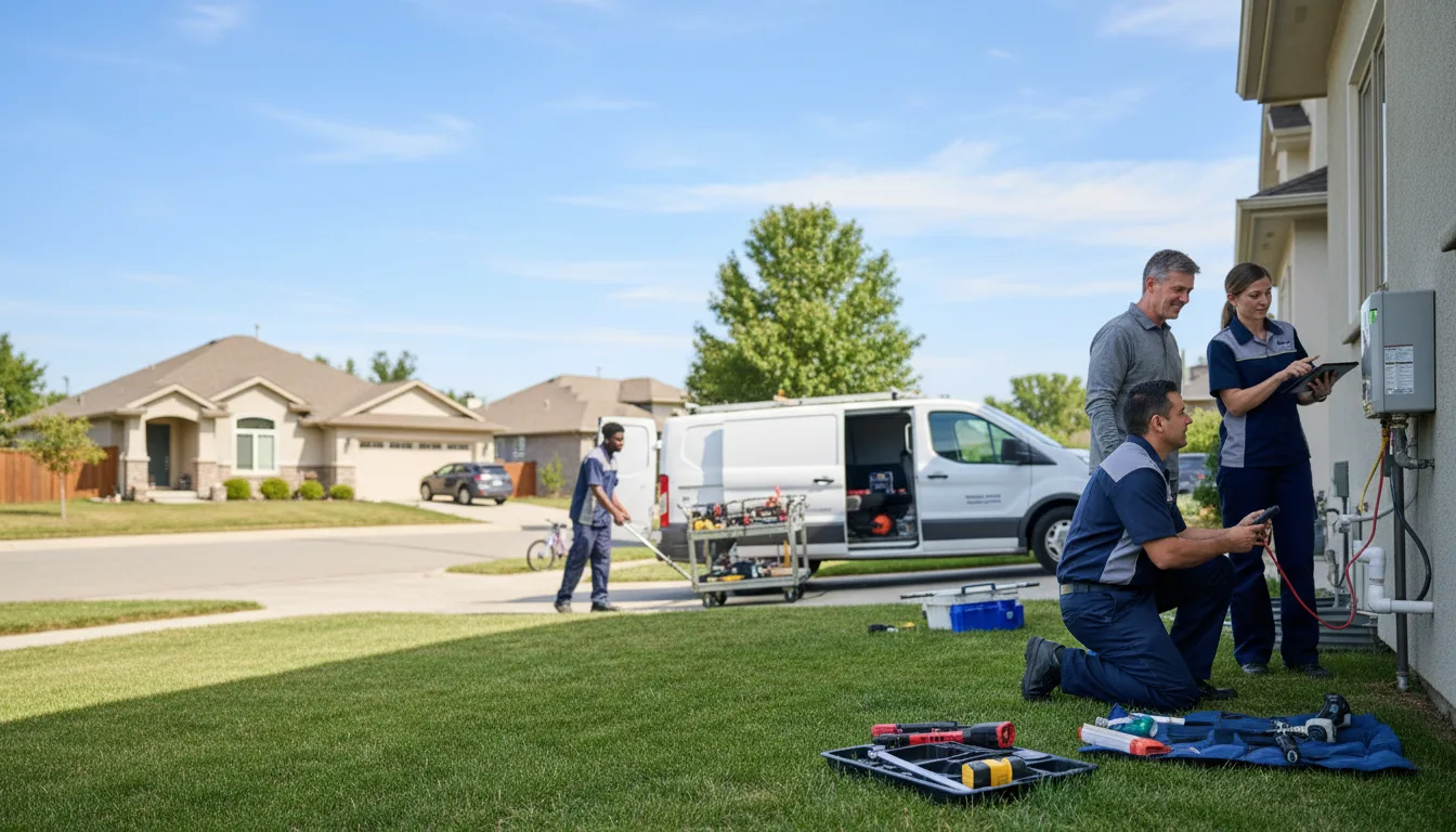 Tankless water heater service in Ridgeway, MO